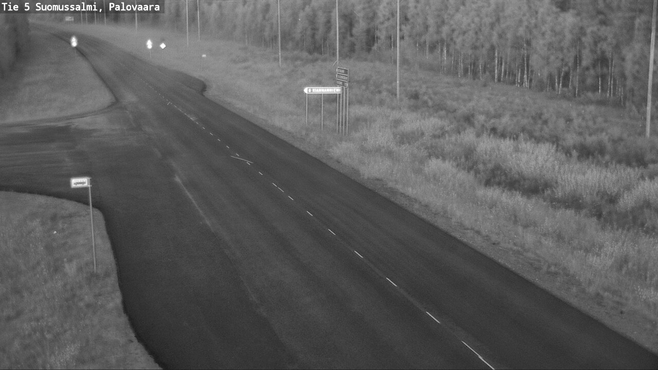 Kelikamerat Kuva Tie 5 Suomussalmi, Palovaara, Suomussalmi, Kainuu