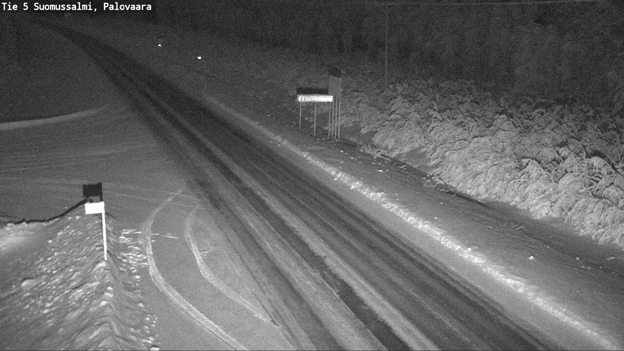 Kelikamerat Kuva Tie 5 Suomussalmi, Palovaara, Suomussalmi, Kainuu