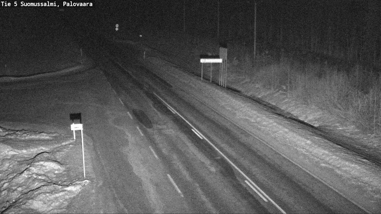 Kelikamerat Kuva Tie 5 Suomussalmi, Palovaara, Suomussalmi, Kainuu