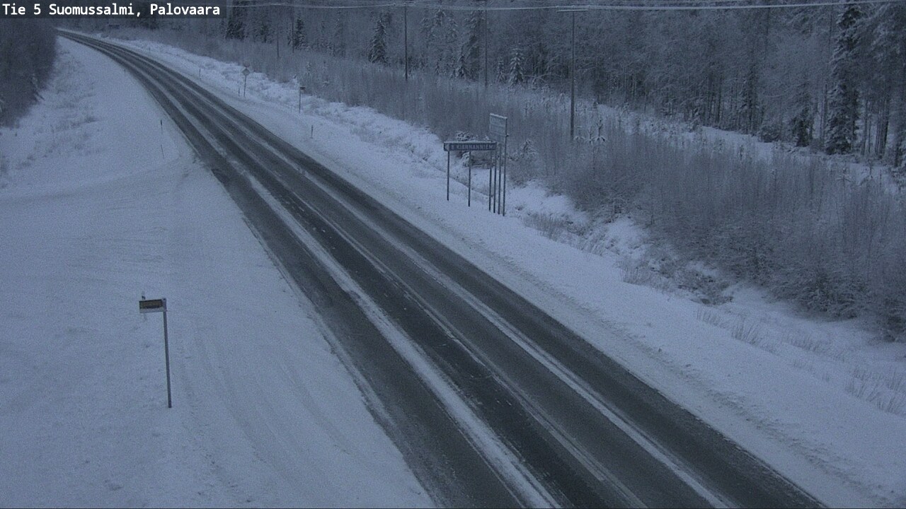 Kelikamerat Kuva Tie 5 Suomussalmi, Palovaara, Suomussalmi, Kainuu