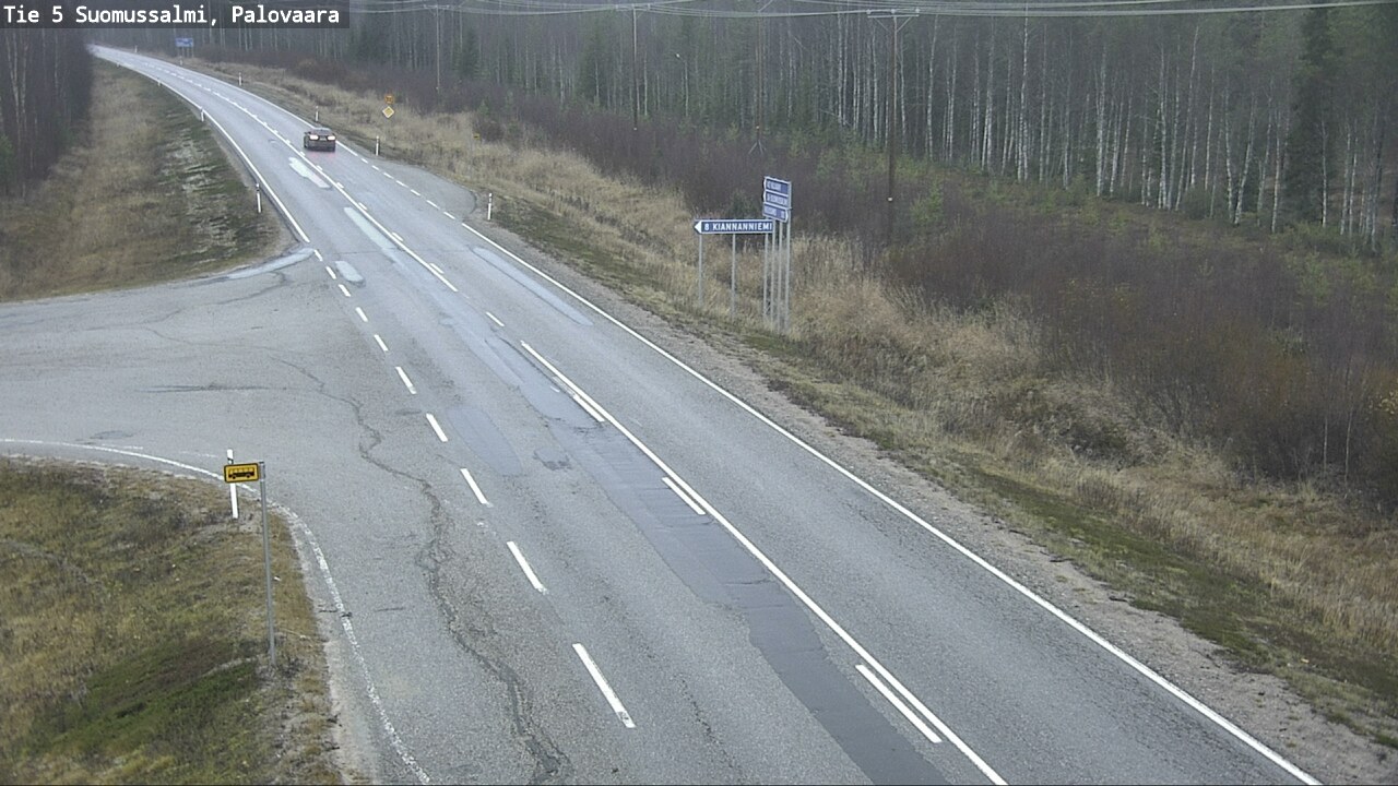 Kelikamerat Kuva Tie 5 Suomussalmi, Palovaara, Suomussalmi, Kainuu