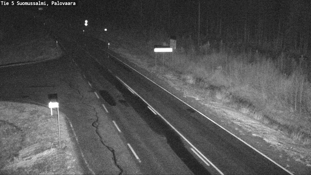 Kelikamerat Kuva Tie 5 Suomussalmi, Palovaara, Suomussalmi, Kainuu