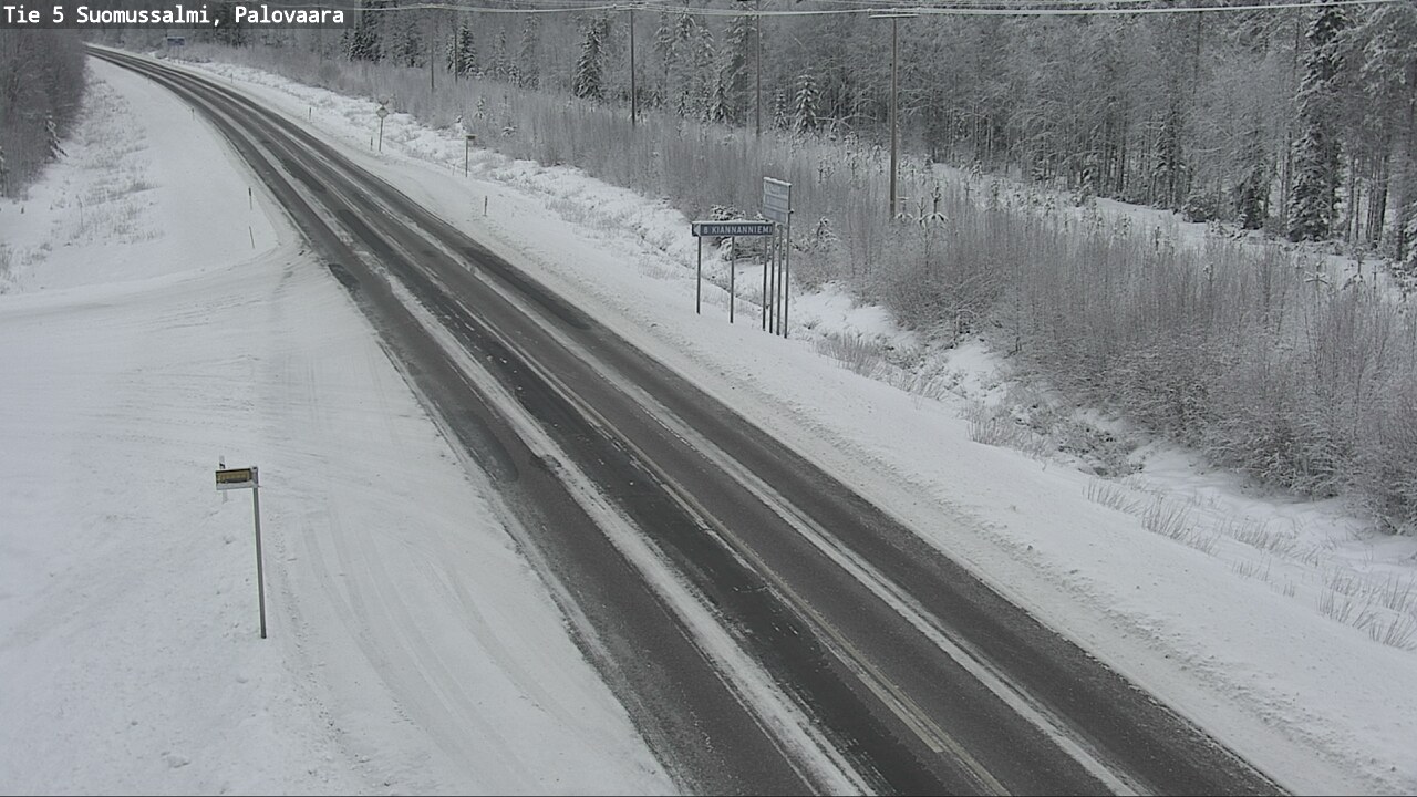 Kelikamerat Kuva Tie 5 Suomussalmi, Palovaara, Suomussalmi, Kainuu