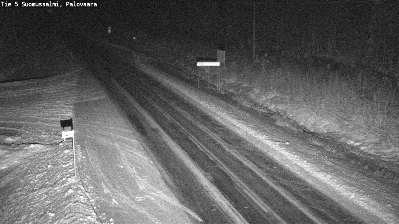 Kelikamerat Kuva Tie 5 Suomussalmi, Palovaara, Suomussalmi, Kainuu