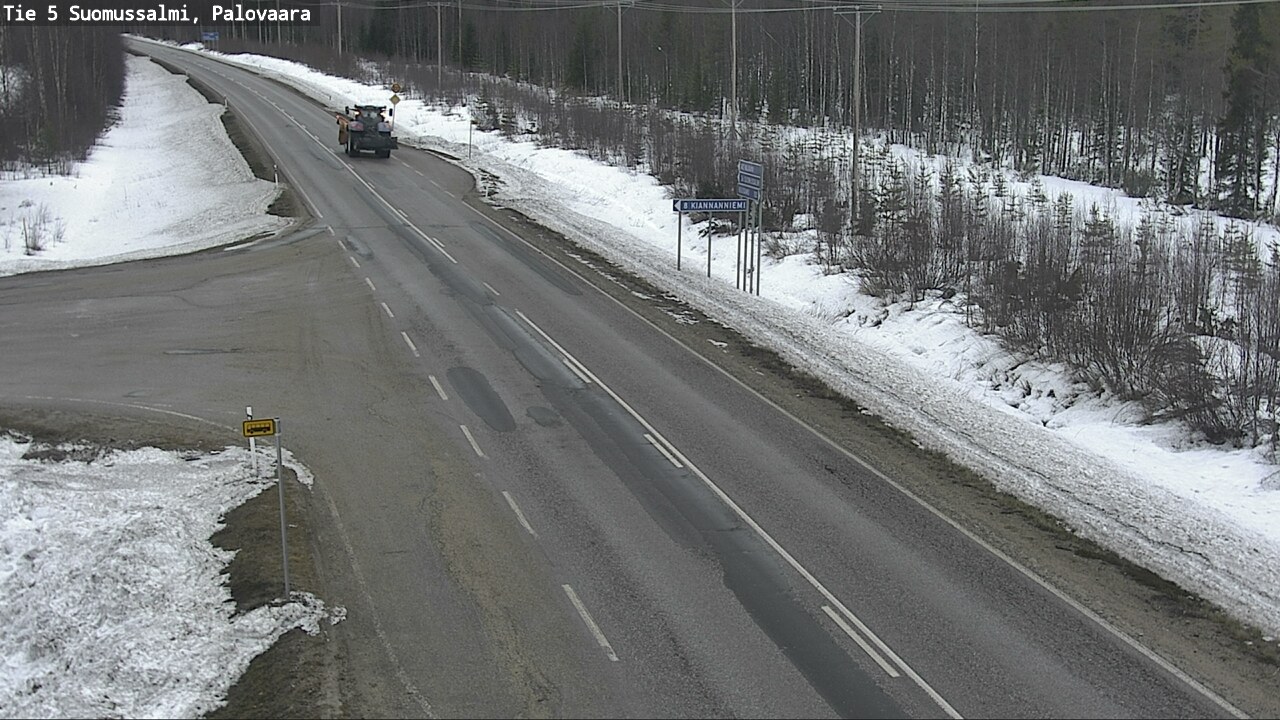 Kelikamerat Kuva Tie 5 Suomussalmi, Palovaara, Suomussalmi, Kainuu