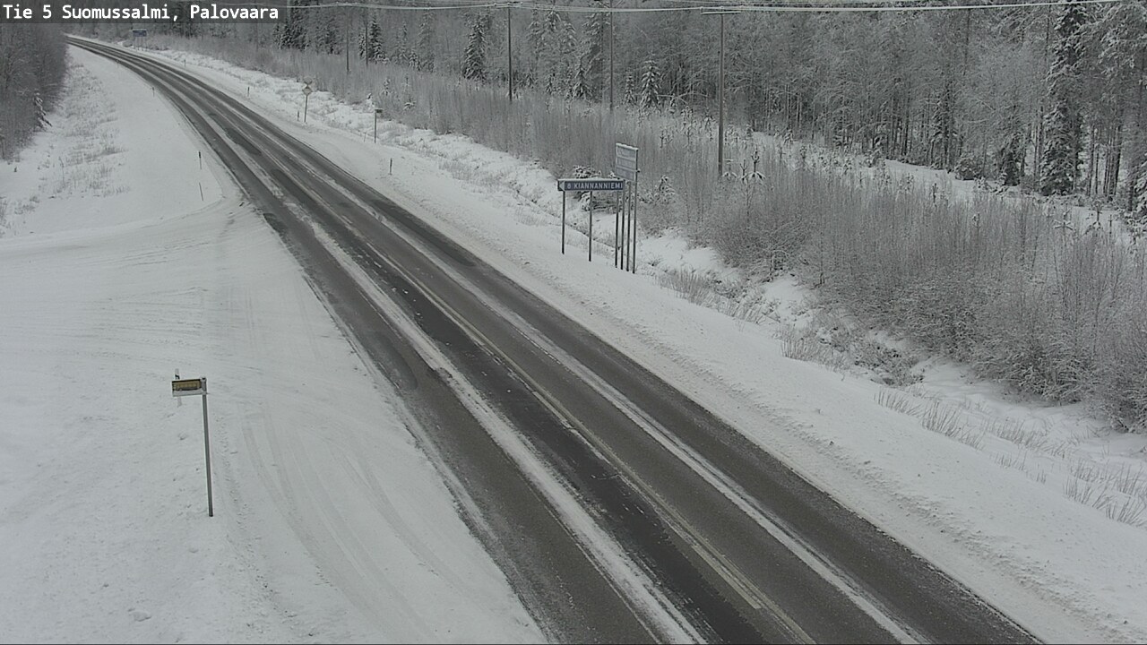 Kelikamerat Kuva Tie 5 Suomussalmi, Palovaara, Suomussalmi, Kainuu