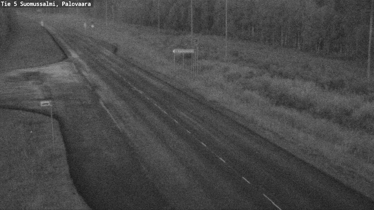 Kelikamerat Kuva Tie 5 Suomussalmi, Palovaara, Suomussalmi, Kainuu