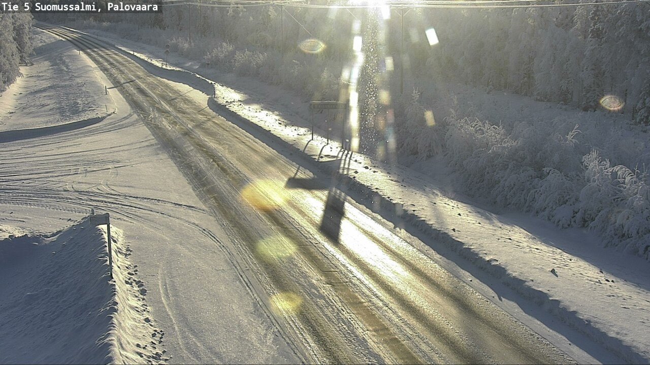 Kelikamerat Kuva Tie 5 Suomussalmi, Palovaara, Suomussalmi, Kainuu
