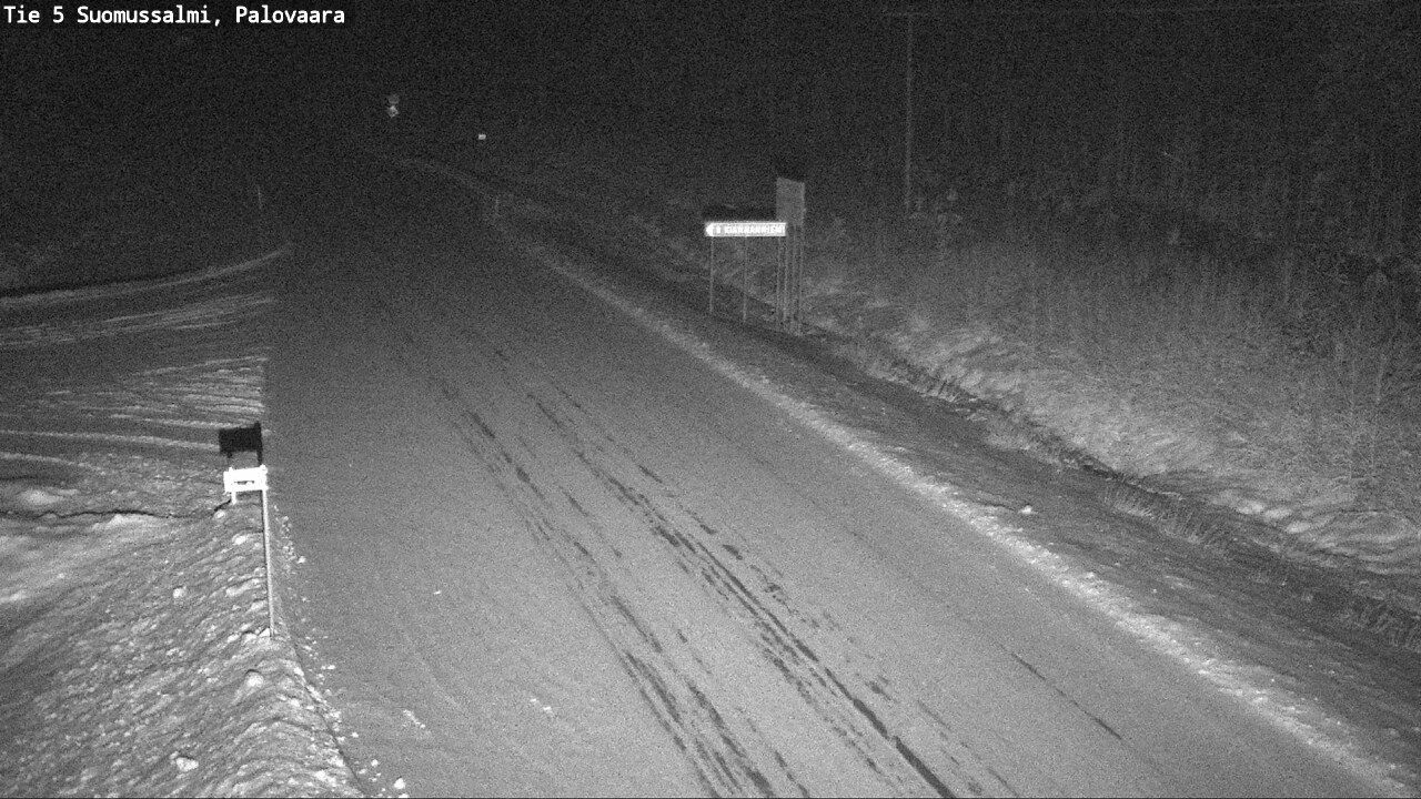 Kelikamerat Kuva Tie 5 Suomussalmi, Palovaara, Suomussalmi, Kainuu