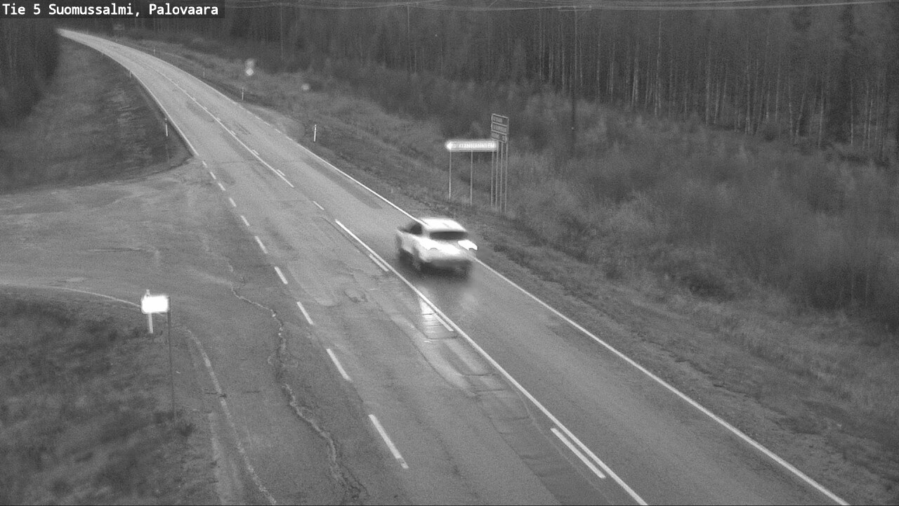 Kelikamerat Kuva Tie 5 Suomussalmi, Palovaara, Suomussalmi, Kainuu