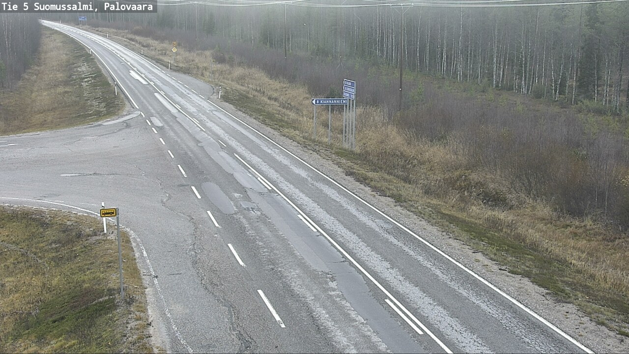 Kelikamerat Kuva Tie 5 Suomussalmi, Palovaara, Suomussalmi, Kainuu