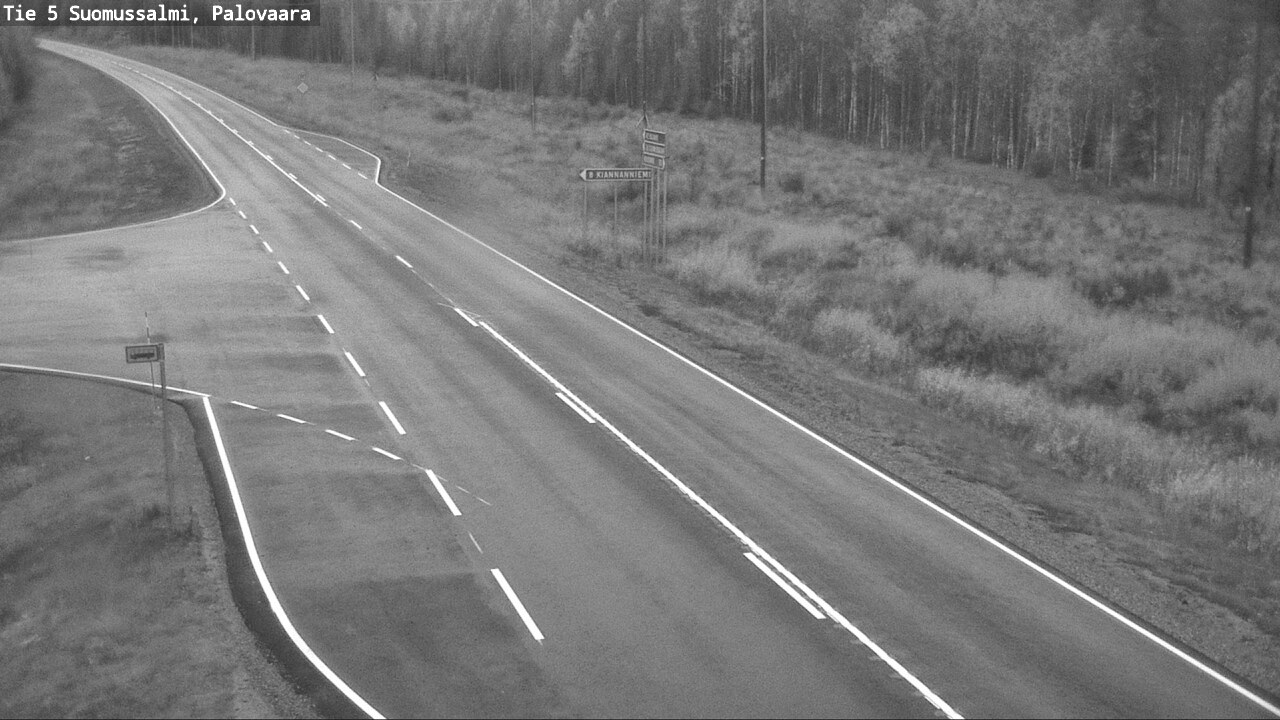 Kelikamerat Kuva Tie 5 Suomussalmi, Palovaara, Suomussalmi, Kainuu