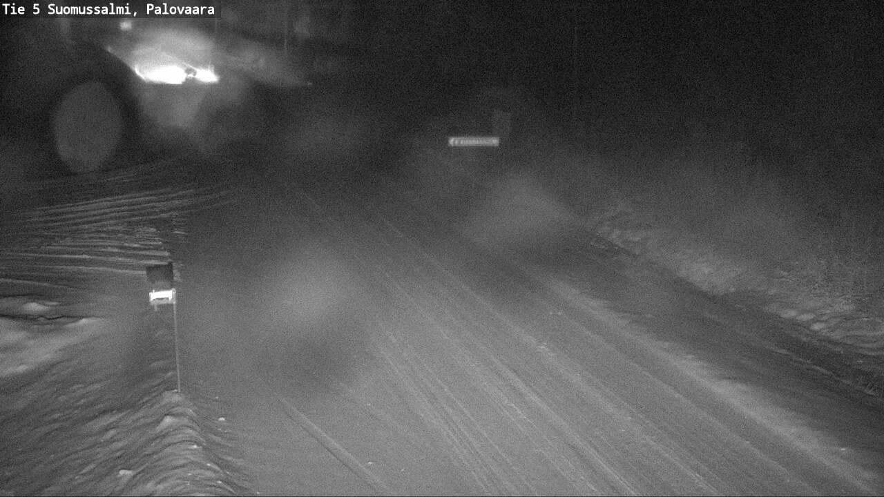 Weather Camera Image Road 5 Suomussalmi, Palovaara, Suomussalmi, Kainuu