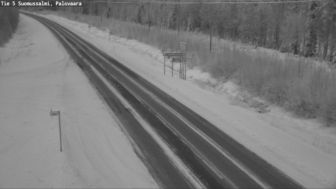 Kelikamerat Kuva Tie 5 Suomussalmi, Palovaara, Suomussalmi, Kainuu