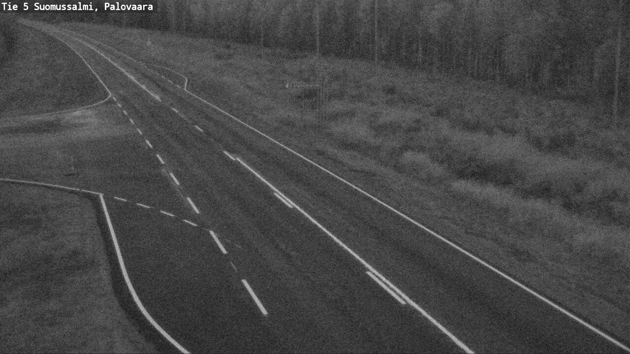 Kelikamerat Kuva Tie 5 Suomussalmi, Palovaara, Suomussalmi, Kainuu