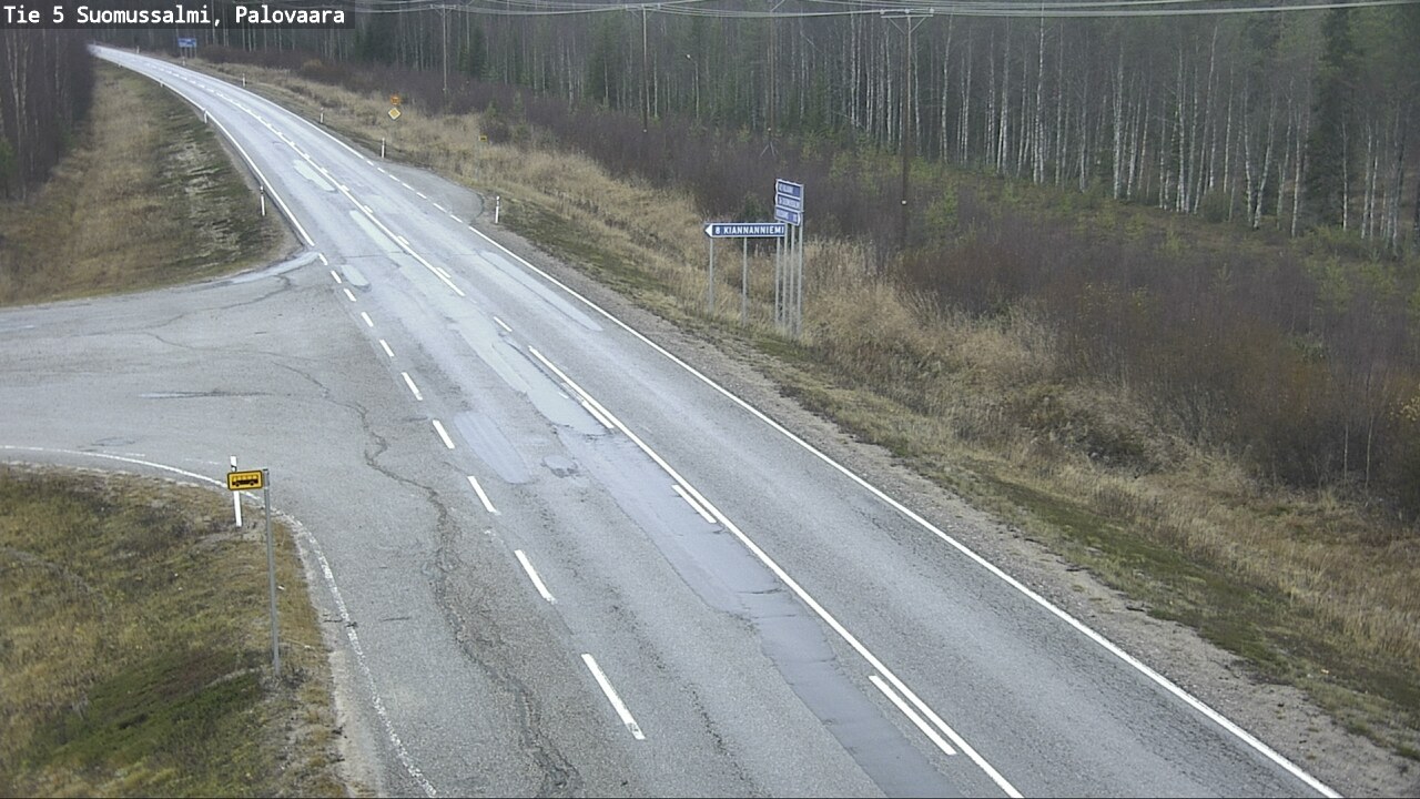 Kelikamerat Kuva Tie 5 Suomussalmi, Palovaara, Suomussalmi, Kainuu