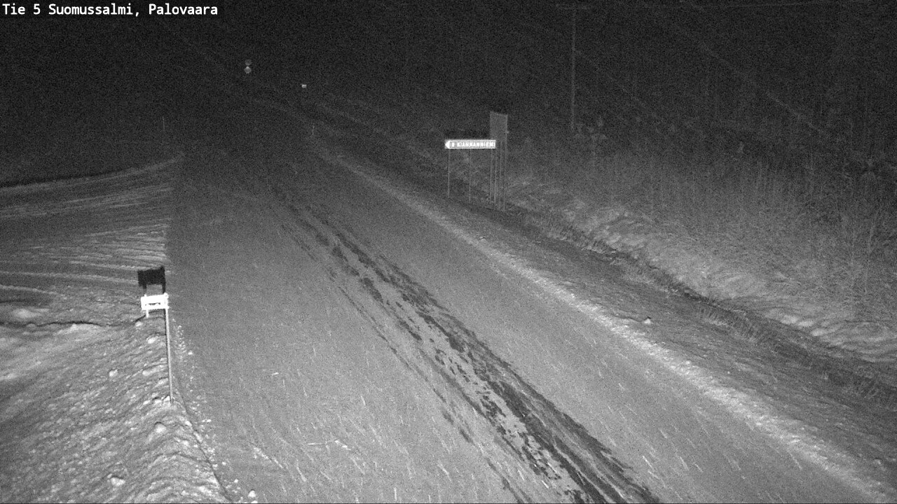 Kelikamerat Kuva Tie 5 Suomussalmi, Palovaara, Suomussalmi, Kainuu