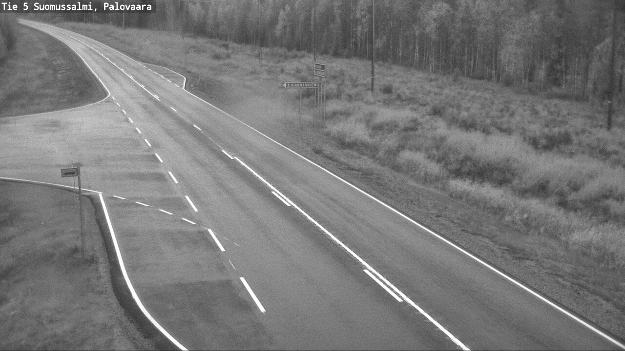 Kelikamerat Kuva Tie 5 Suomussalmi, Palovaara, Suomussalmi, Kainuu