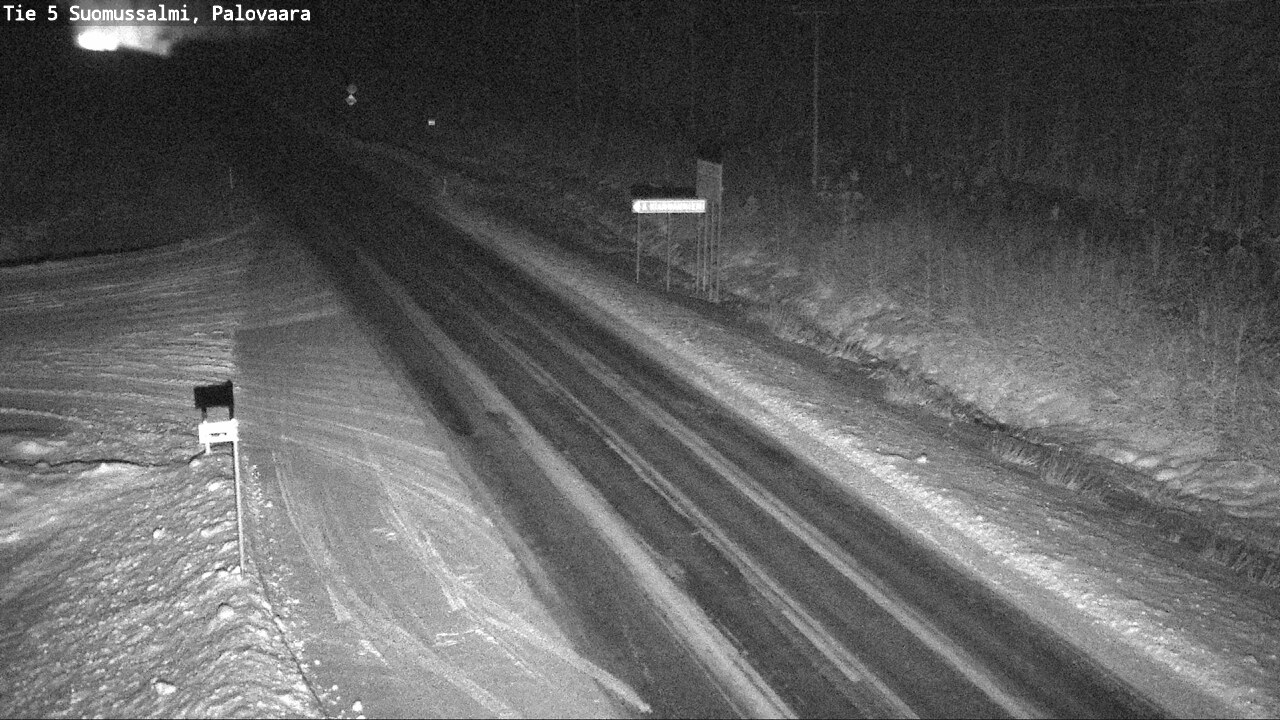 Kelikamerat Kuva Tie 5 Suomussalmi, Palovaara, Suomussalmi, Kainuu