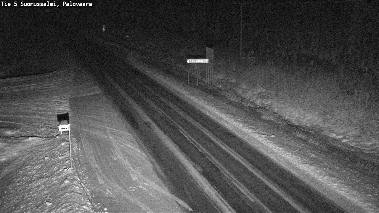 Kelikamerat Kuva Tie 5 Suomussalmi, Palovaara, Suomussalmi, Kainuu