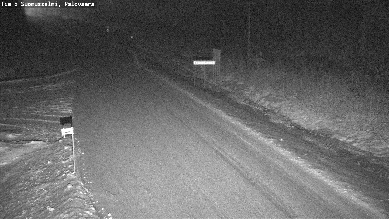 Kelikamerat Kuva Tie 5 Suomussalmi, Palovaara, Suomussalmi, Kainuu