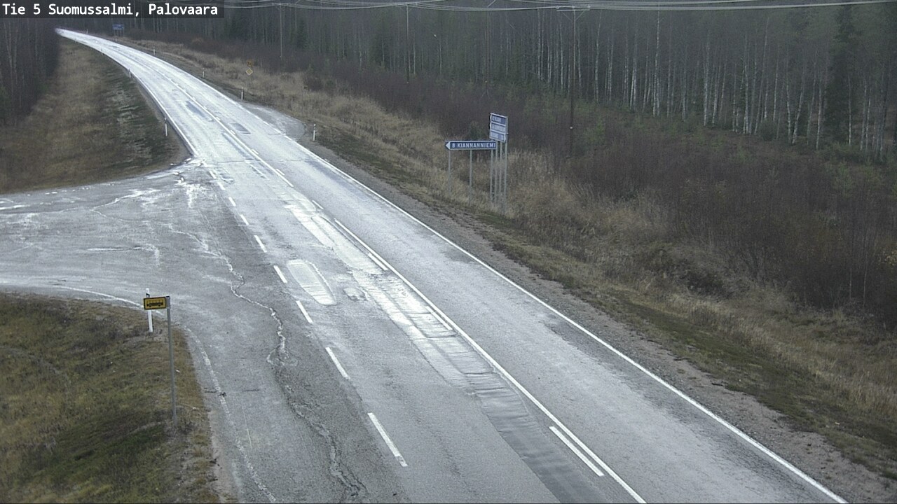 Kelikamerat Kuva Tie 5 Suomussalmi, Palovaara, Suomussalmi, Kainuu