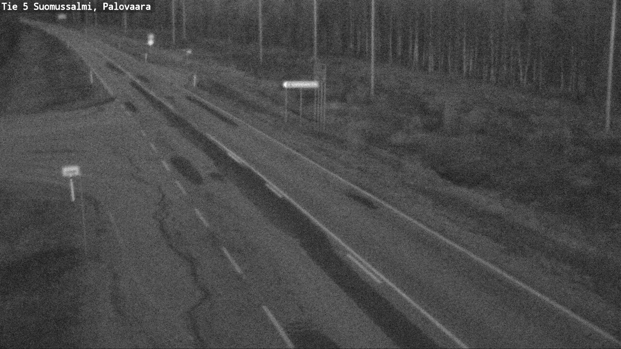 Kelikamerat Kuva Tie 5 Suomussalmi, Palovaara, Suomussalmi, Kainuu