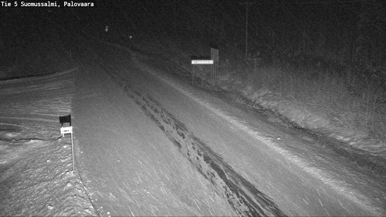 Kelikamerat Kuva Tie 5 Suomussalmi, Palovaara, Suomussalmi, Kainuu