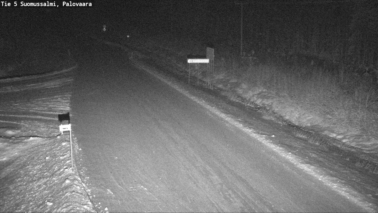 Kelikamerat Kuva Tie 5 Suomussalmi, Palovaara, Suomussalmi, Kainuu
