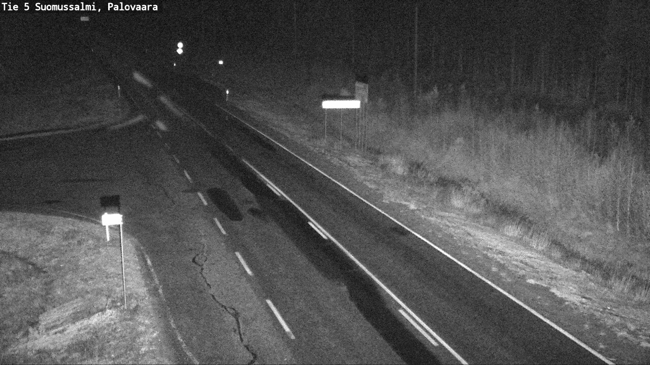 Kelikamerat Kuva Tie 5 Suomussalmi, Palovaara, Suomussalmi, Kainuu