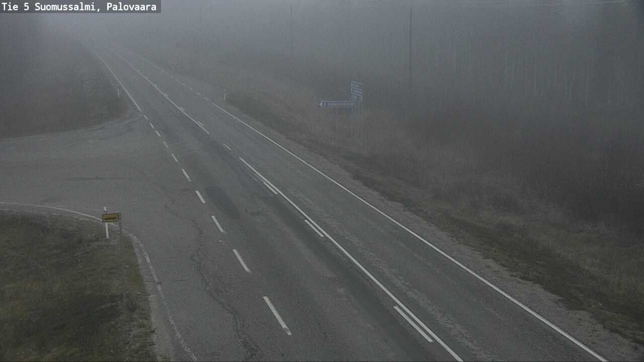 Kelikamerat Kuva Tie 5 Suomussalmi, Palovaara, Suomussalmi, Kainuu