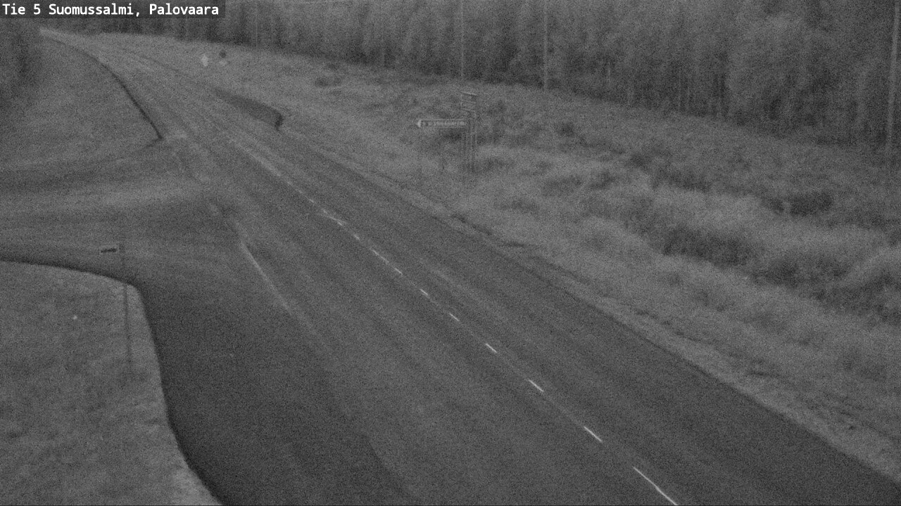 Kelikamerat Kuva Tie 5 Suomussalmi, Palovaara, Suomussalmi, Kainuu