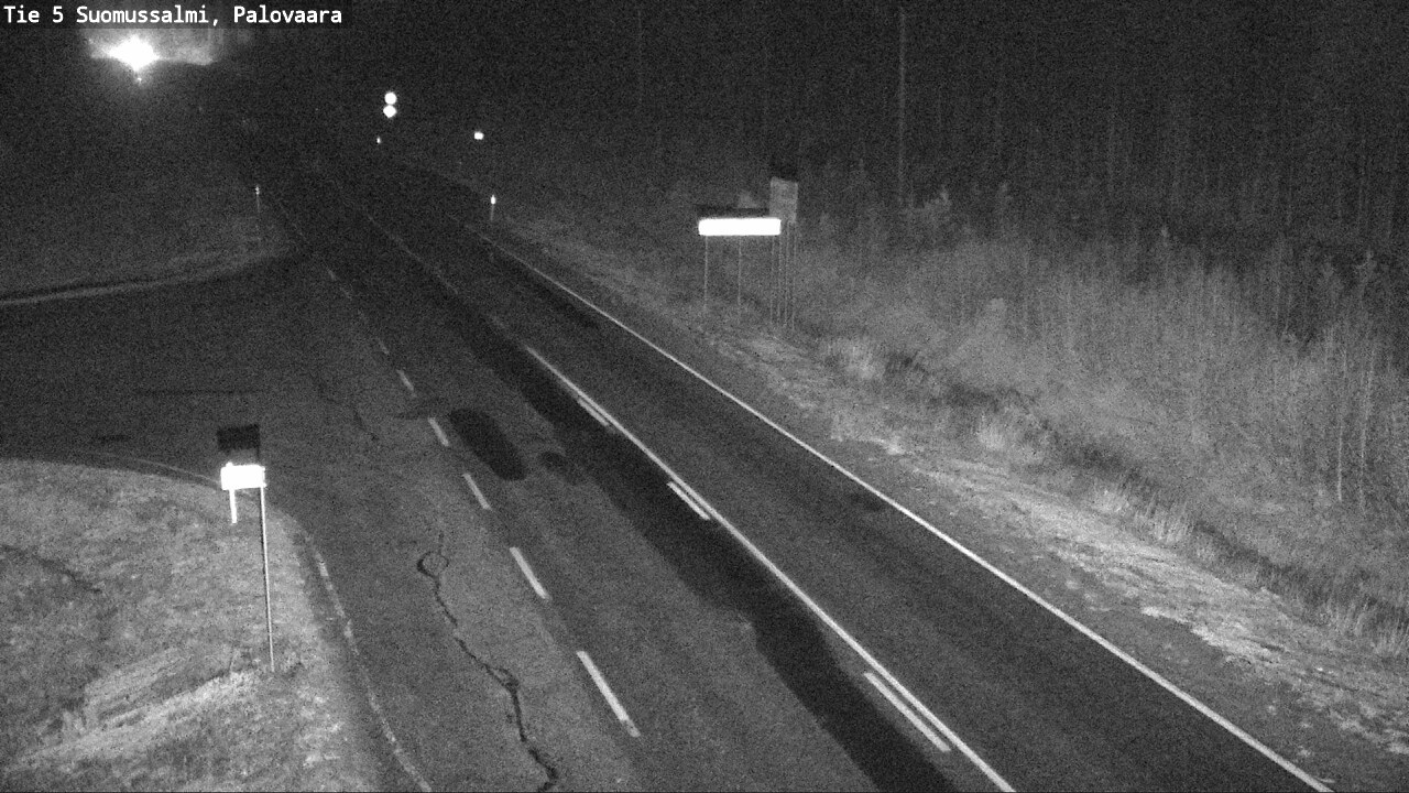 Kelikamerat Kuva Tie 5 Suomussalmi, Palovaara, Suomussalmi, Kainuu