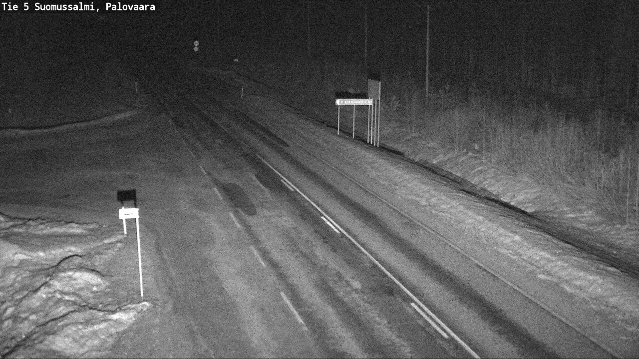 Kelikamerat Kuva Tie 5 Suomussalmi, Palovaara, Suomussalmi, Kainuu