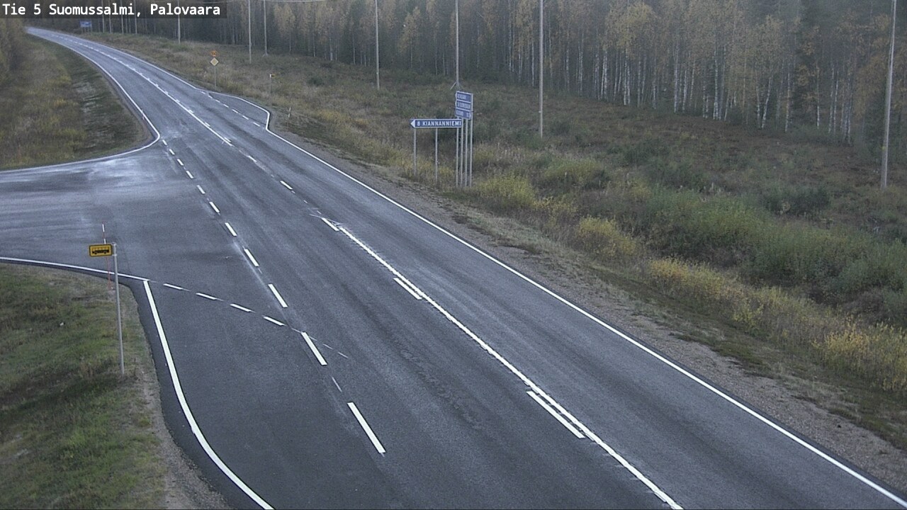 Kelikamerat Kuva Tie 5 Suomussalmi, Palovaara, Suomussalmi, Kainuu
