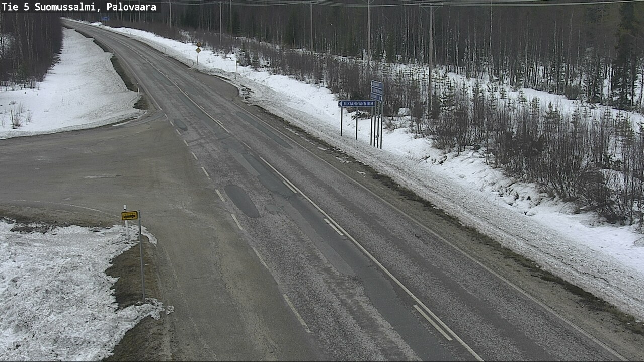 Kelikamerat Kuva Tie 5 Suomussalmi, Palovaara, Suomussalmi, Kainuu