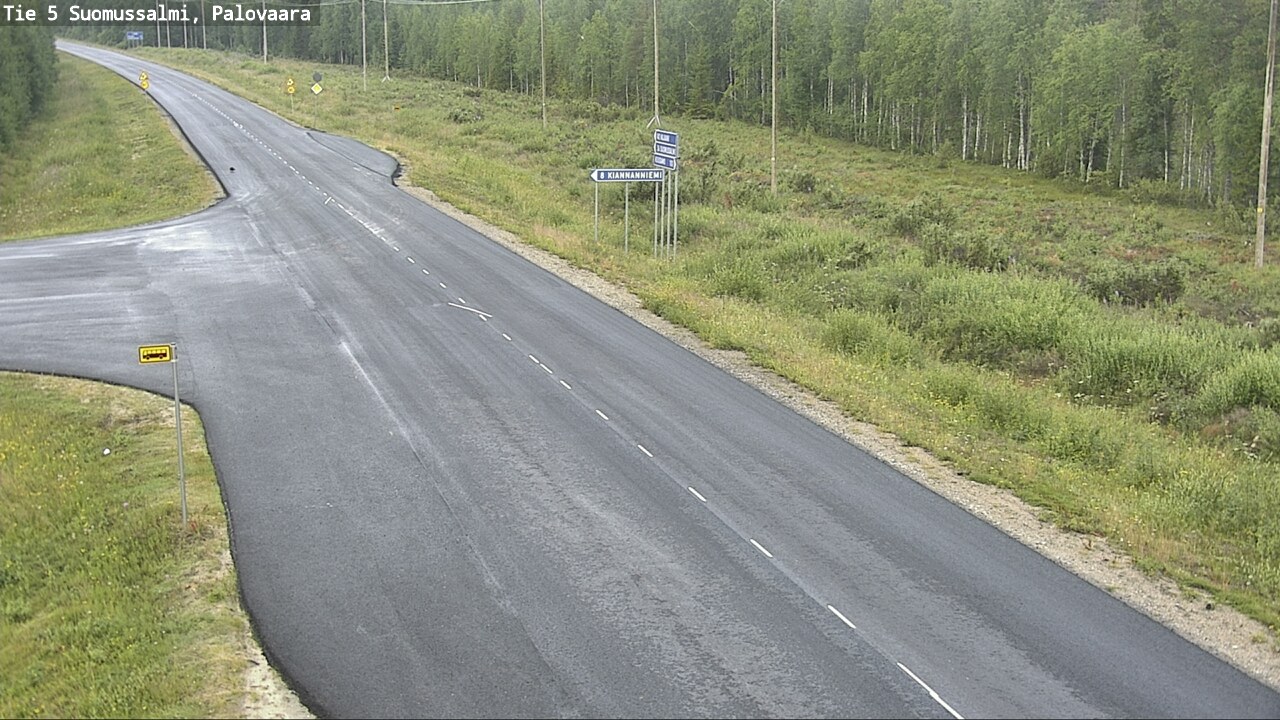 Kelikamerat Kuva Tie 5 Suomussalmi, Palovaara, Suomussalmi, Kainuu