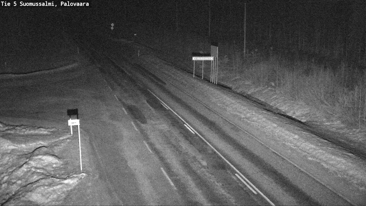 Kelikamerat Kuva Tie 5 Suomussalmi, Palovaara, Suomussalmi, Kainuu