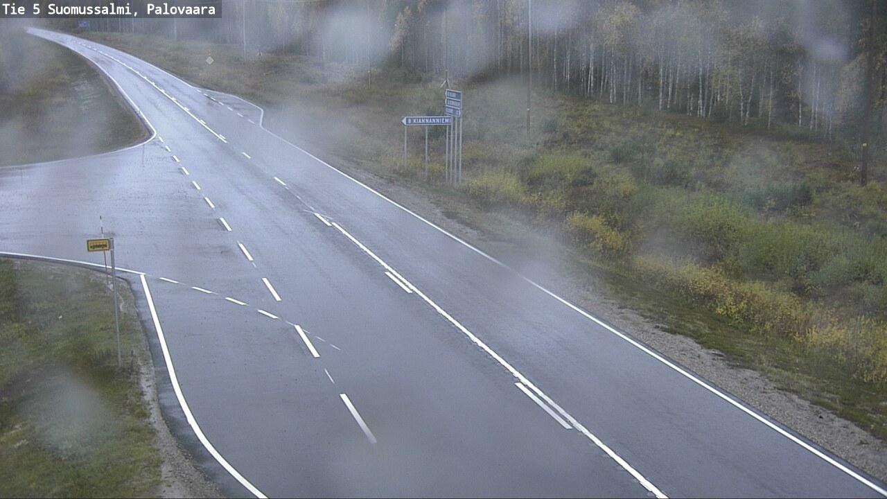 Weather Camera Image Road 5 Suomussalmi, Palovaara, Suomussalmi, Kainuu