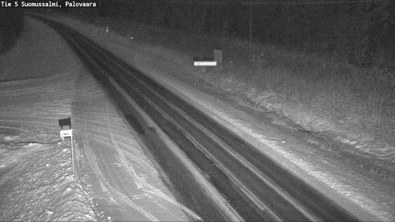 Kelikamerat Kuva Tie 5 Suomussalmi, Palovaara, Suomussalmi, Kainuu
