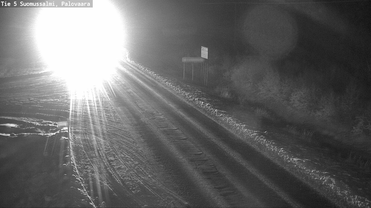 Kelikamerat Kuva Tie 5 Suomussalmi, Palovaara, Suomussalmi, Kainuu