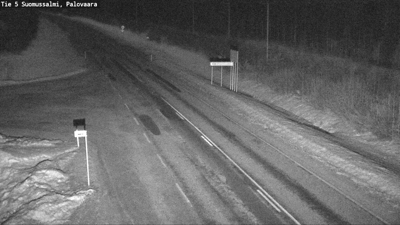 Kelikamerat Kuva Tie 5 Suomussalmi, Palovaara, Suomussalmi, Kainuu