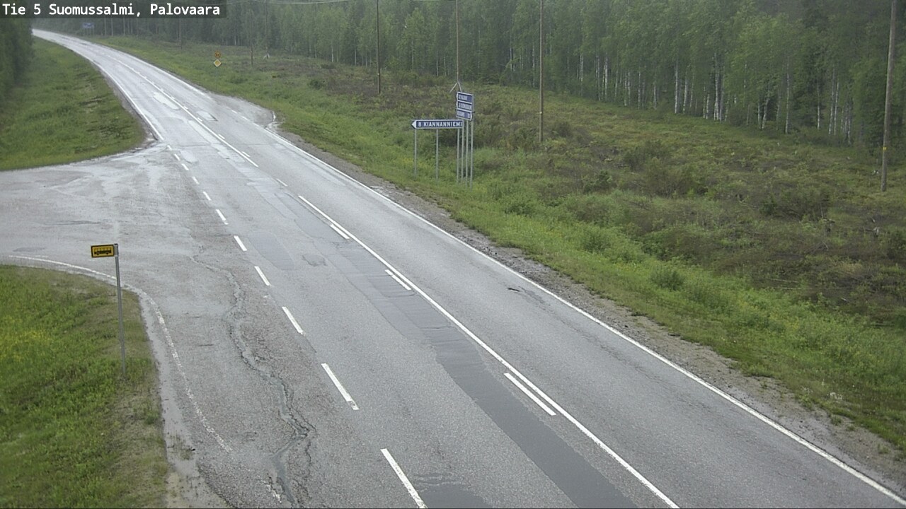 Kelikamerat Kuva Tie 5 Suomussalmi, Palovaara, Suomussalmi, Kainuu