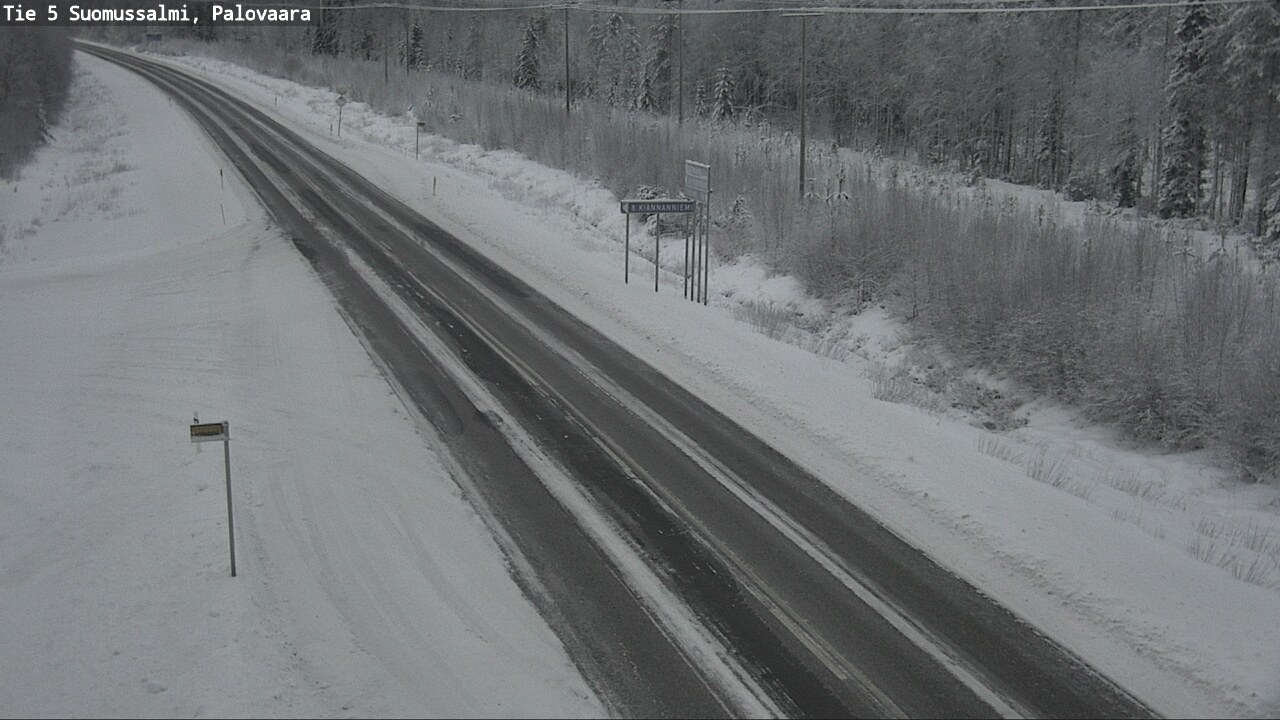 Kelikamerat Kuva Tie 5 Suomussalmi, Palovaara, Suomussalmi, Kainuu