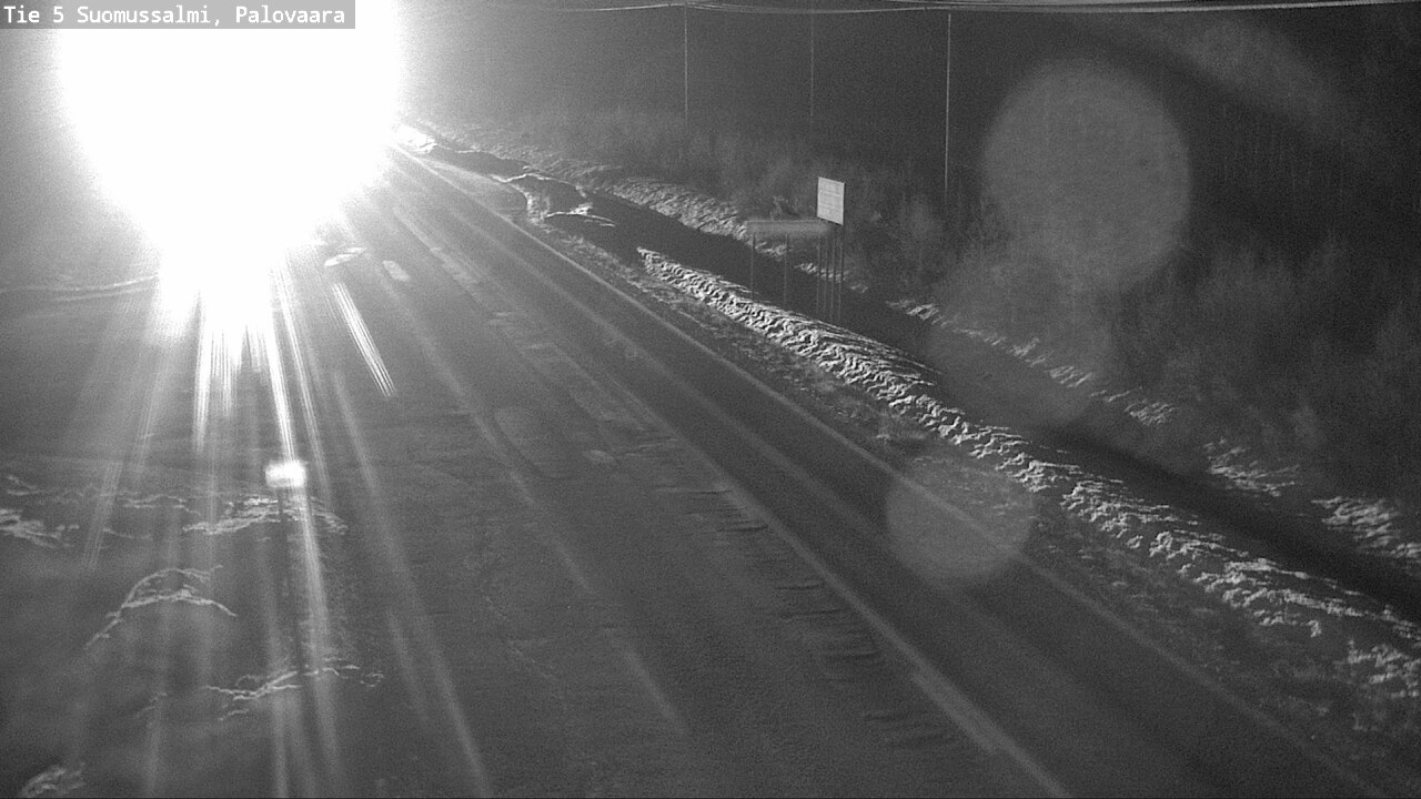 Kelikamerat Kuva Tie 5 Suomussalmi, Palovaara, Suomussalmi, Kainuu