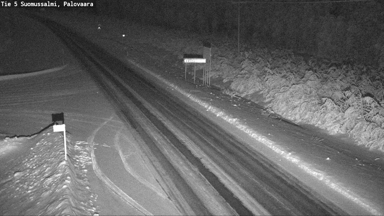 Kelikamerat Kuva Tie 5 Suomussalmi, Palovaara, Suomussalmi, Kainuu
