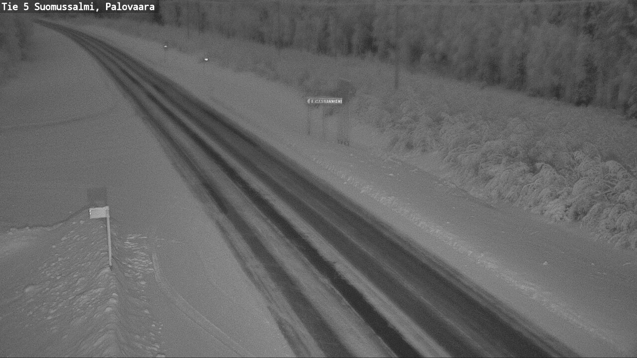 Kelikamerat Kuva Tie 5 Suomussalmi, Palovaara, Suomussalmi, Kainuu