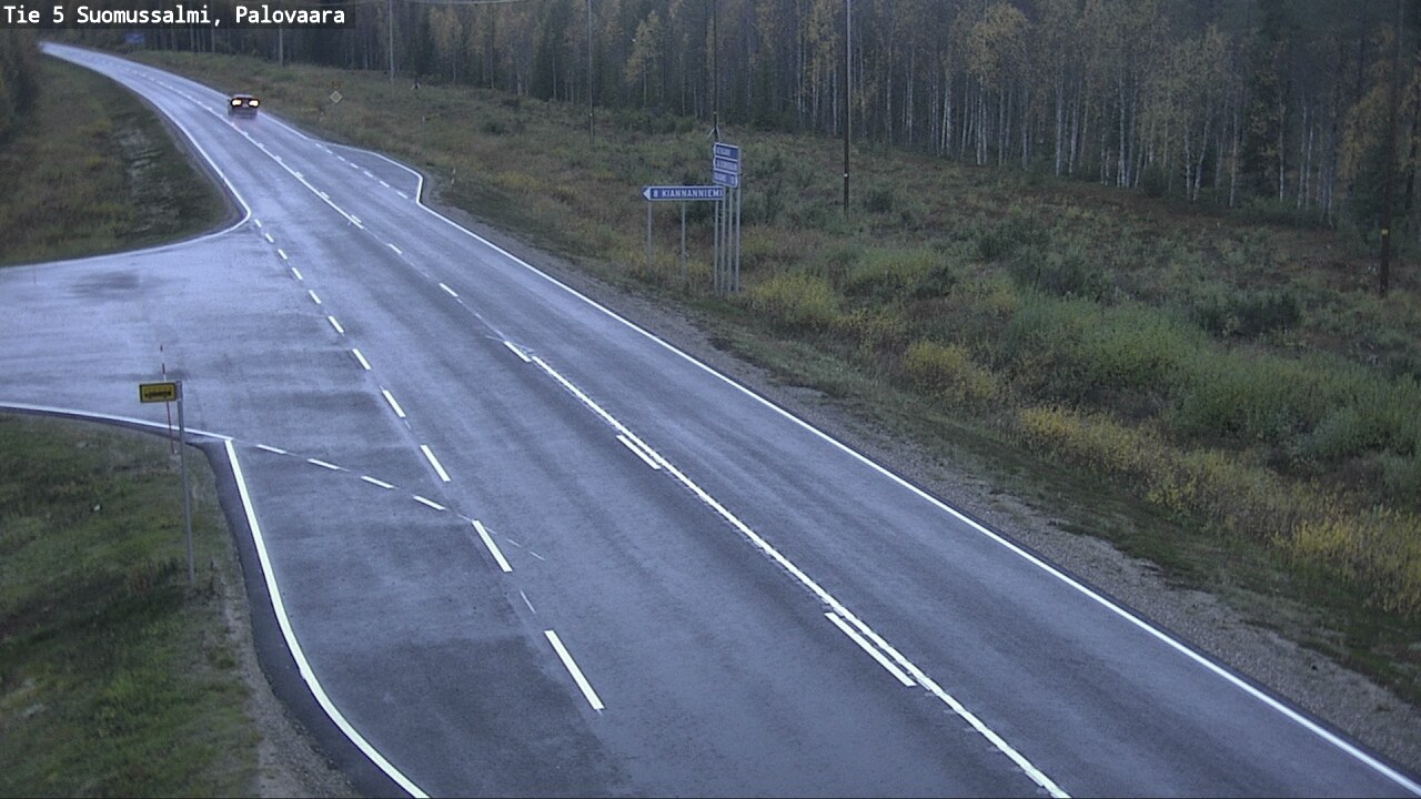 Kelikamerat Kuva Tie 5 Suomussalmi, Palovaara, Suomussalmi, Kainuu