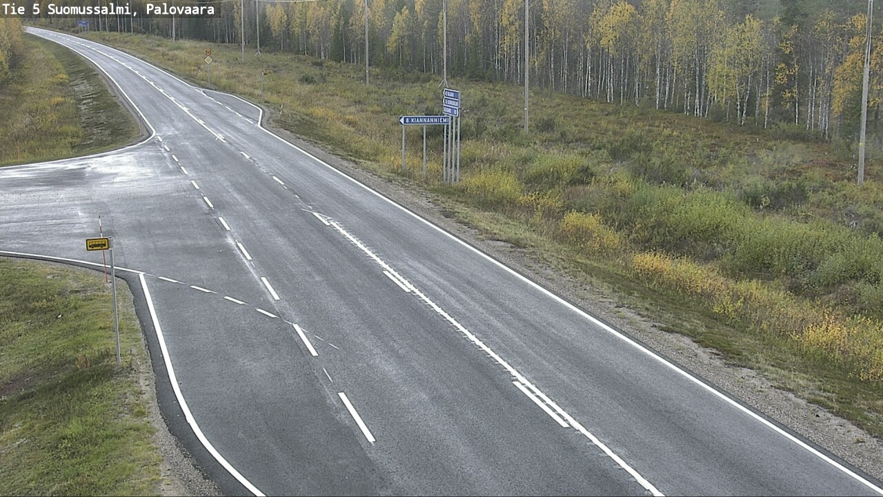 Kelikamerat Kuva Tie 5 Suomussalmi, Palovaara, Suomussalmi, Kainuu