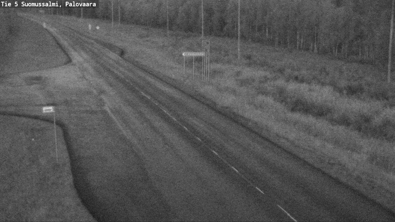 Kelikamerat Kuva Tie 5 Suomussalmi, Palovaara, Suomussalmi, Kainuu